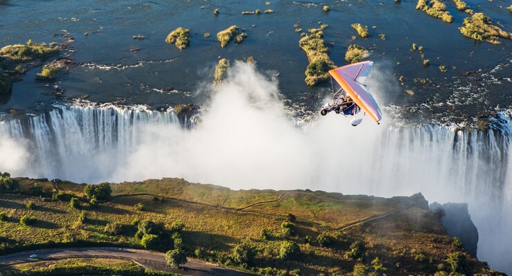 Arial Vic Falls